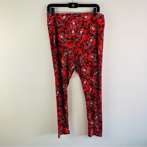 Lularoe Tall and Curvy Minnie Mouse Leggings - Picture 1 of 4